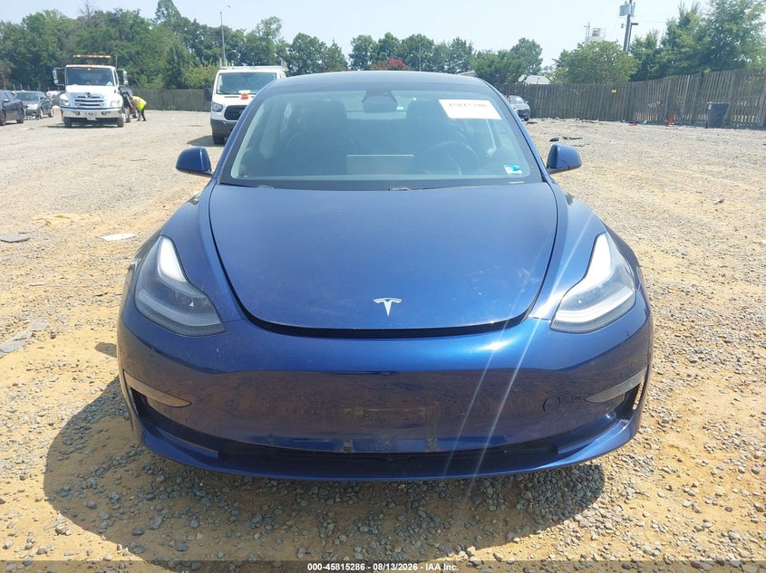 TESLA MODEL 3 2021 VIN 5YJ3E1EB2MF056706