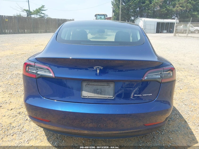 TESLA MODEL 3 2021 VIN 5YJ3E1EB2MF056706