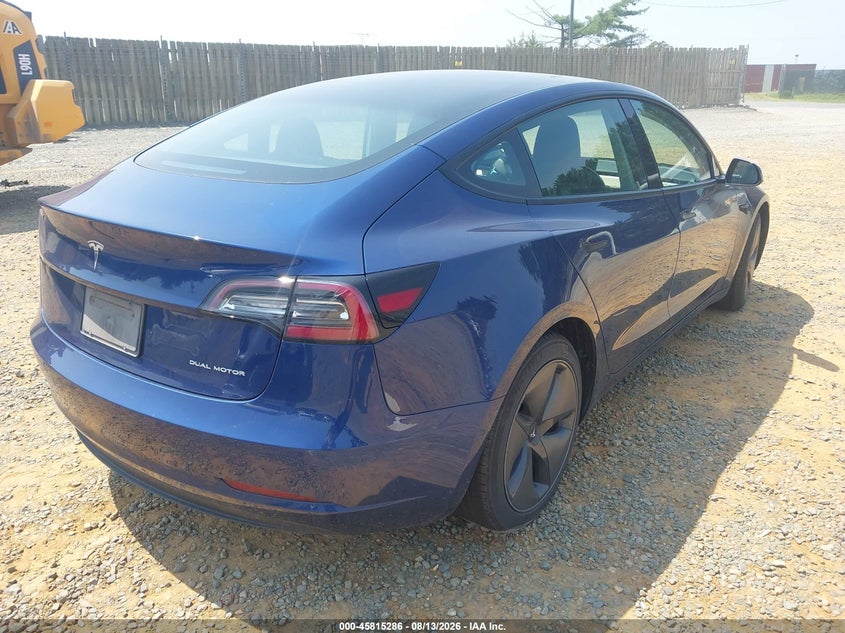 TESLA MODEL 3 2021 VIN 5YJ3E1EB2MF056706