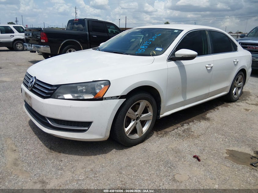 2012 Volkswagen Passat, Обычный износ, IAAI, VIN 1VWBH7A30CC084954 — фото 2