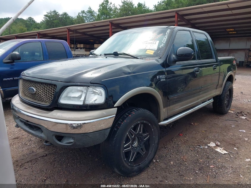 2002 Ford F-150, Звичайний знос, IAAI, VIN 1FTRW08L92KE35305 — фото 2