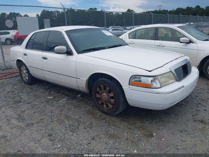 2003 Mercury Grand Marquis Ls, Износ, IAAI, VIN 2MEFM75W63X621381