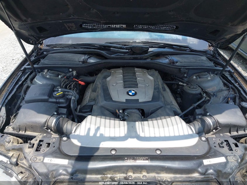 2007 BMW 7ER SEDAN 4.4L V8 FI DOHC 32V F4