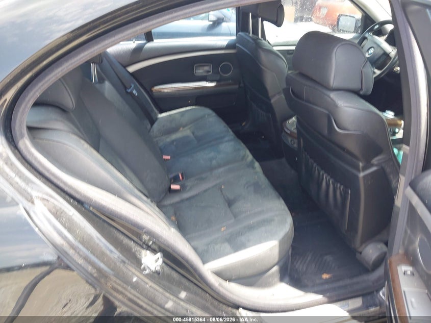 2007 BMW 7ER SEDAN 4.4L V8 FI DOHC 32V F4