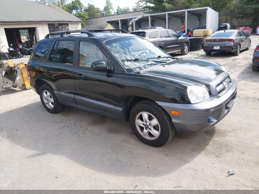 2006 Hyundai Santa Fe Gls/limited VIN KM8SC13E26U096093