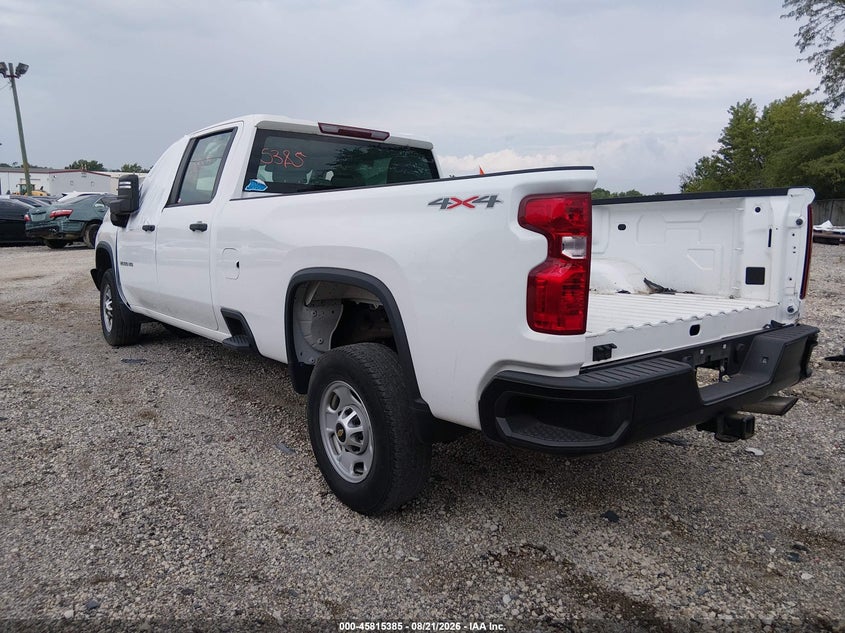 Vin: 1gc1yle79nf188493, lot: 46314266, chevrolet silverado 2500hd 4wd  long bed wt 20223