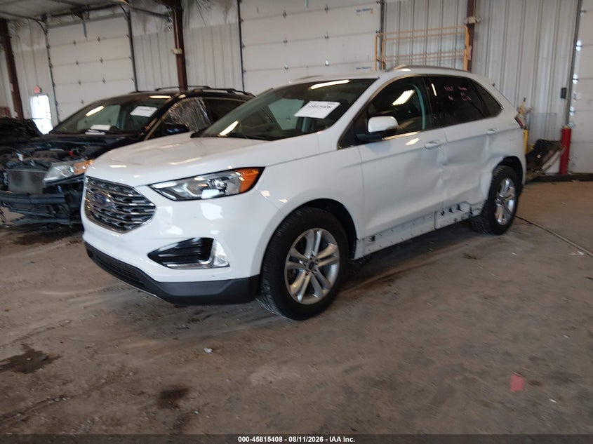 2019 Ford Edge, Лівий бік, IAAI, VIN 2FMPK4J94KBB70825 — фото 2