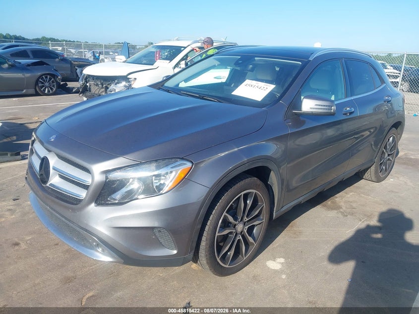 Vin: wdctg4eb5gj228276, lot: 46314303, mercedes-benz gla 250 20162