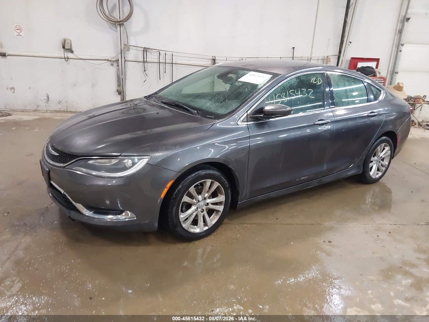 Vin: 1c3cccab7fn692618, lot: 46314313, chrysler 200 limited 20152