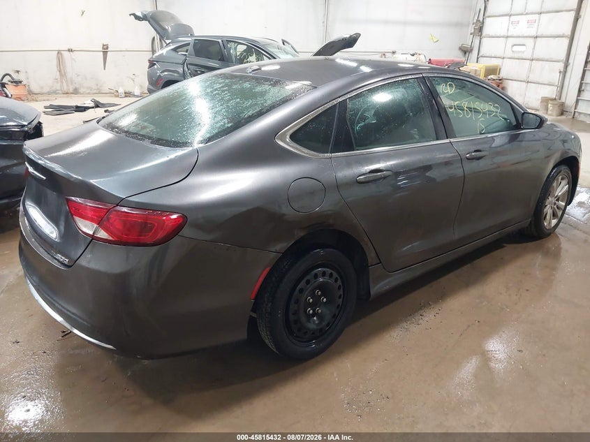 Vin: 1c3cccab7fn692618, lot: 46314313, chrysler 200 limited 20154