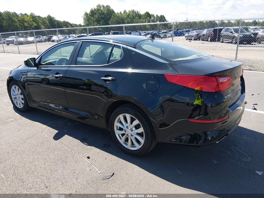 Vin: 5xxgn4a75fg513402, lot: 46314318, kia optima ex 20153
