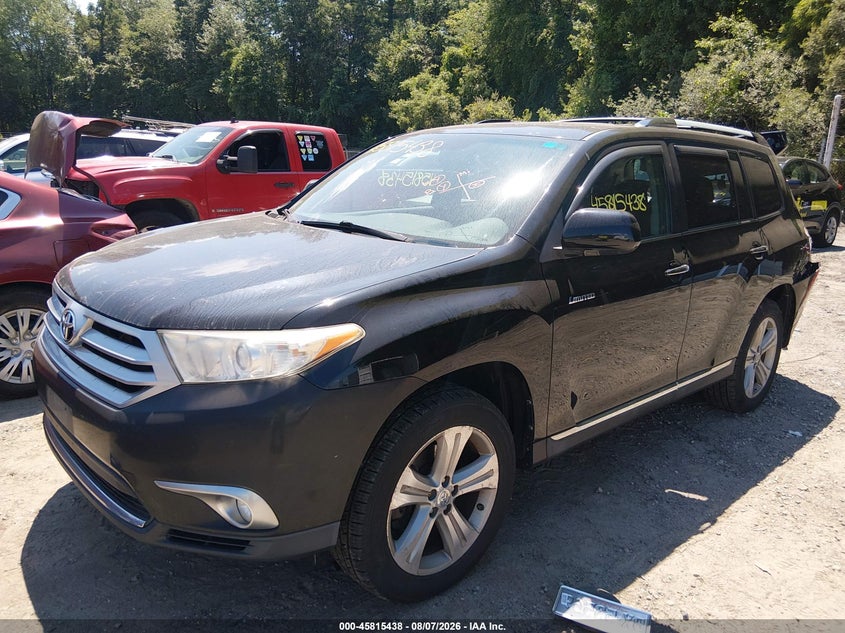 Vin: 5tddk3eh1cs121777, lot: 46314319, toyota highlander limited v6 20122