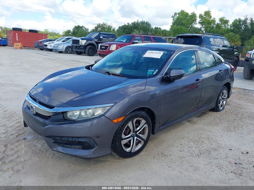 2016 HONDA CIVIC auction photo 2
