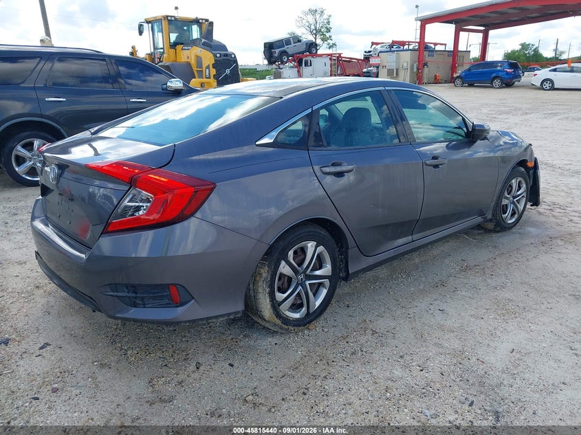 2016 HONDA CIVIC auction photo 4