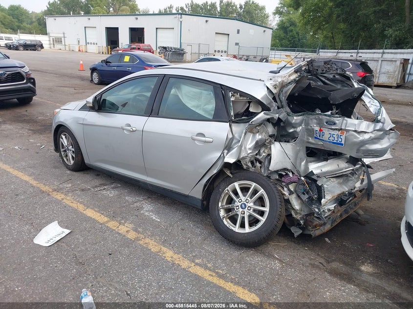 Vin: 1fadp3k21gl260256, lot: 46314326, ford focus se 20163