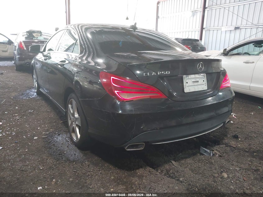 Vin: wddsj4gb4fn186616, lot: 46314327, mercedes-benz cla 250 4matic 20153