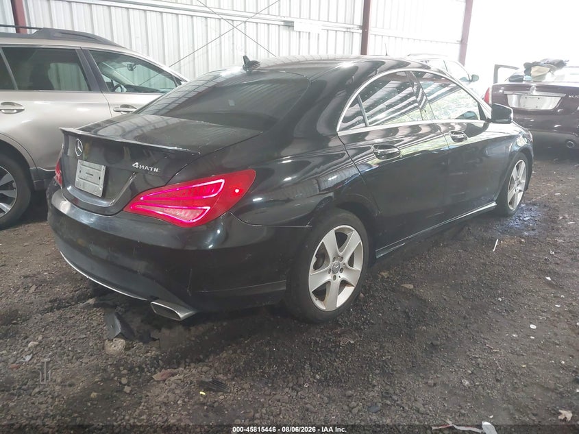 Vin: wddsj4gb4fn186616, lot: 46314327, mercedes-benz cla 250 4matic 20154
