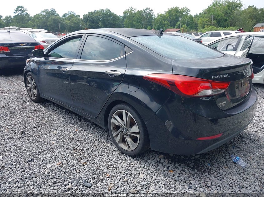 Vin: 5npdh4ae1eh497937, lot: 46314331, hyundai elantra limited 20143