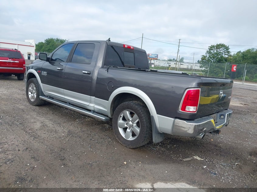 Vin: 1c6rr7vm8fs557194, lot: 46314339, ram 1500 laramie 20153
