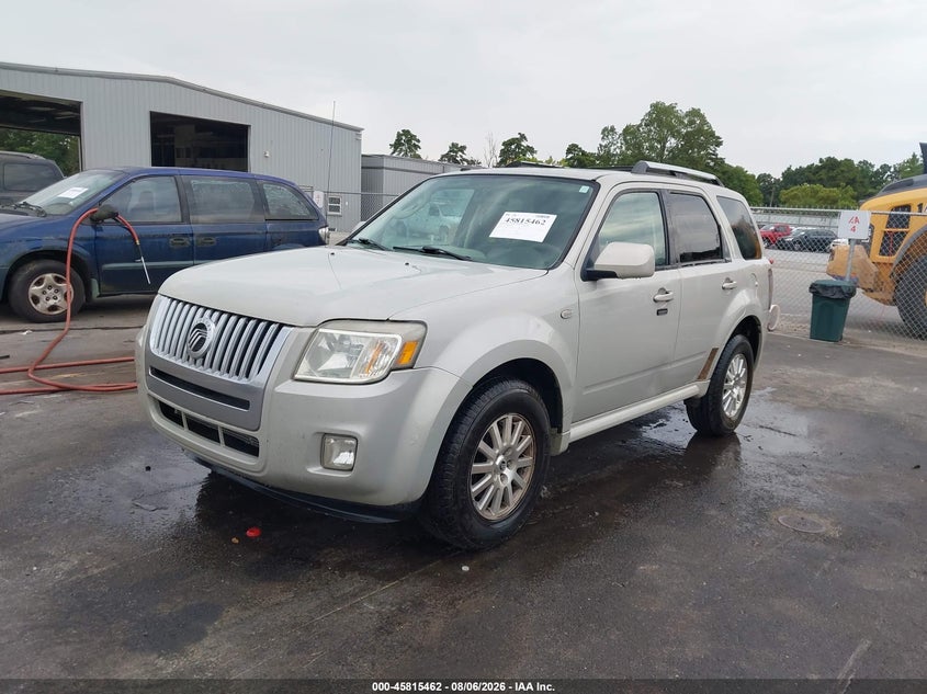 MERCURY MARINER 2009 VIN 4M2CU87759KJ10055