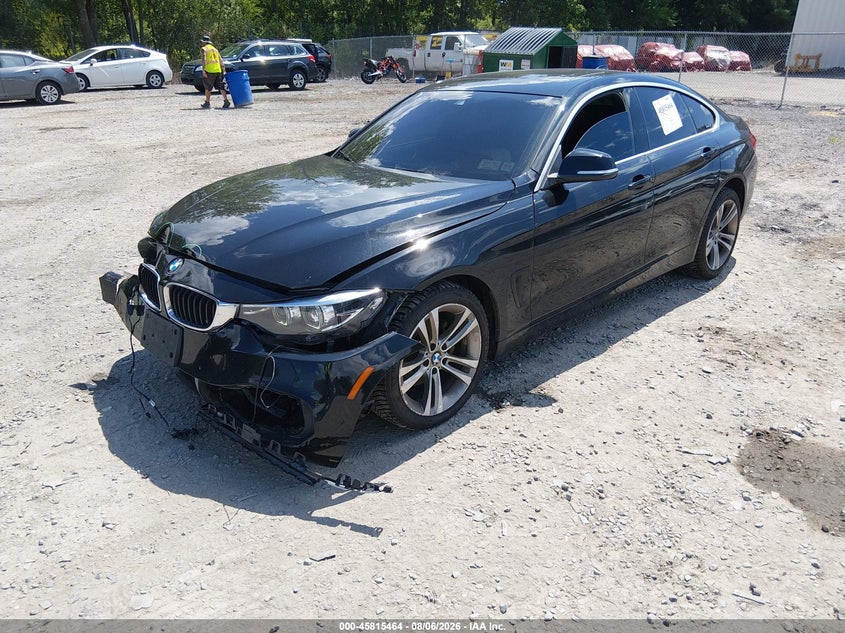 Vin: wba4j3c53kbl08548, lot: 46314345, bmw 430i gran coupe xdrive 20192