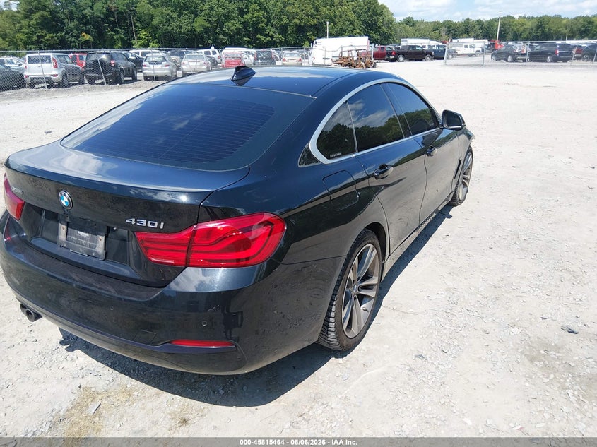Vin: wba4j3c53kbl08548, lot: 46314345, bmw 430i gran coupe xdrive 20194