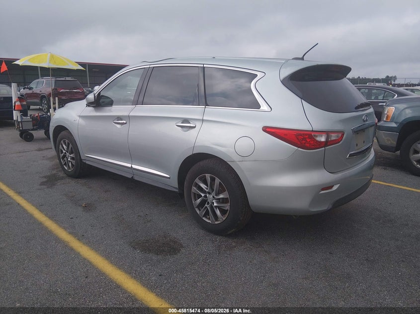 Vin: 5n1al0mm8ec528220, lot: 46314355, infiniti qx60 20143