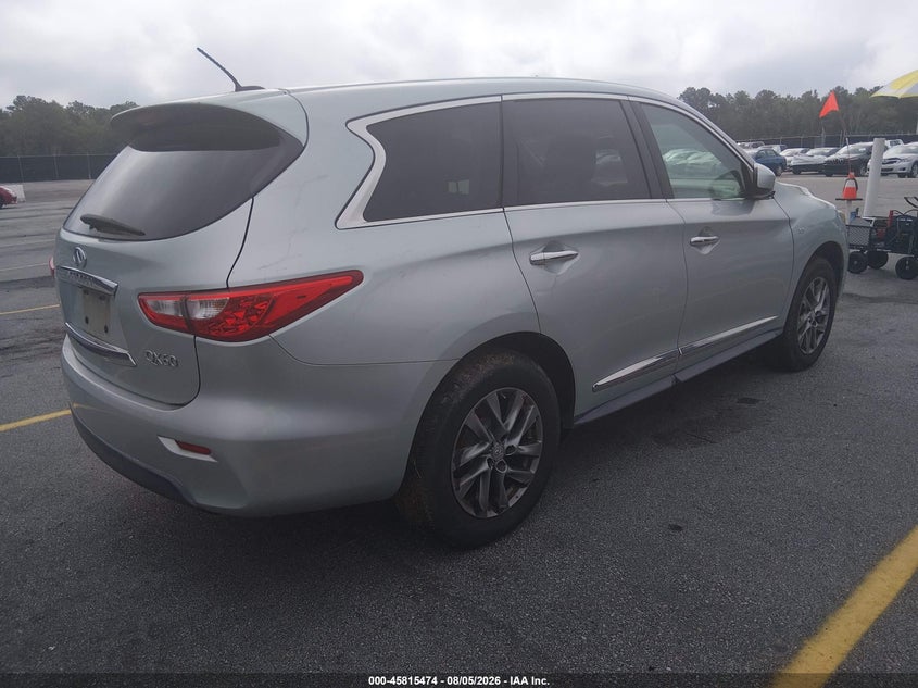 Vin: 5n1al0mm8ec528220, lot: 46314355, infiniti qx60 20144
