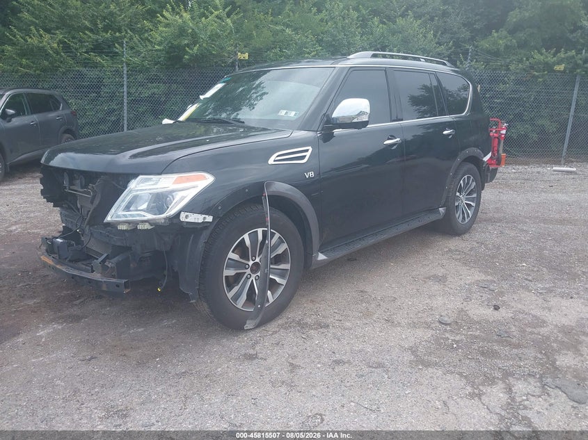 Vin: jn8ay2nc2kx509601, lot: 46314388, nissan armada sl 20192