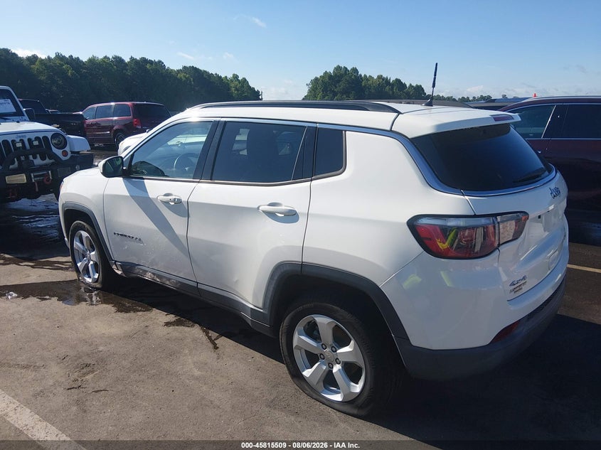 Vin: 3c4njdbb4ht675051, lot: 46314390, jeep new compass latitude 4x4 20173