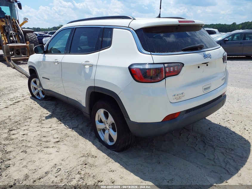 Vin: 3c4njdbb4ht675051, lot: 46314390, jeep new compass latitude 4x4 20173