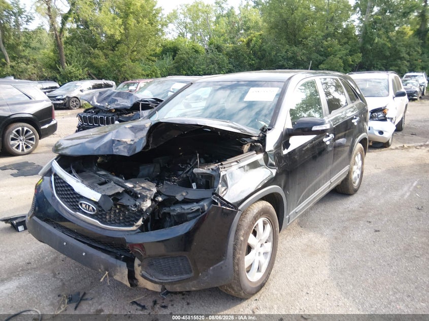 Vin: 5xykt3a16bg150264, lot: 46314401, kia sorento lx 20112