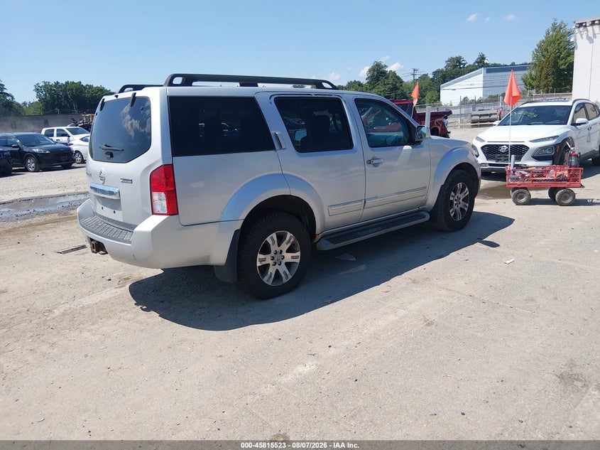 Vin: 5n1ar1nb0cc604933, lot: 46314404, nissan pathfinder silver 20124