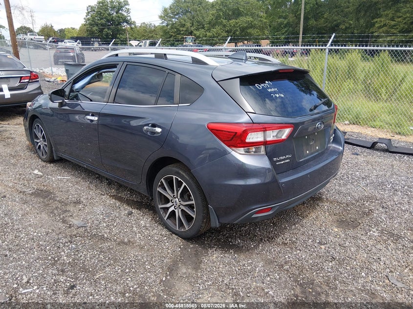 Vin: 4s3gtat69h3706485, lot: 46314426, subaru impreza 2.0i limited 20173