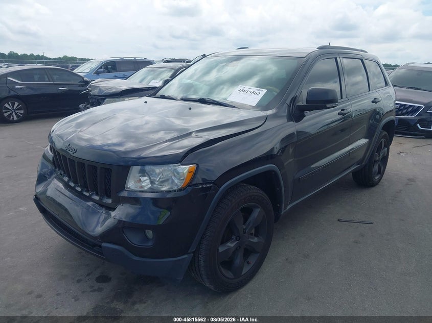 Vin: 1c4rjfct9dc525222, lot: 46314443, jeep grand cherokee overland 20132
