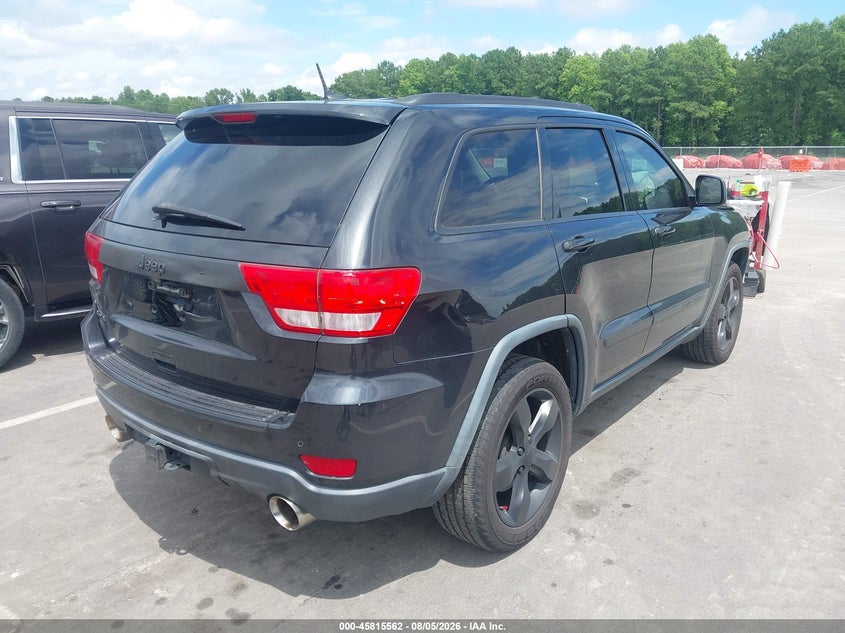 Vin: 1c4rjfct9dc525222, lot: 46314443, jeep grand cherokee overland 20134