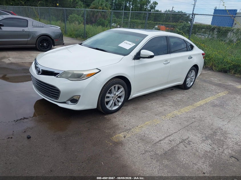 2013 Toyota Avalon, Невідомо, IAAI, VIN 4T1BK1EB7DU058605 — фото 2