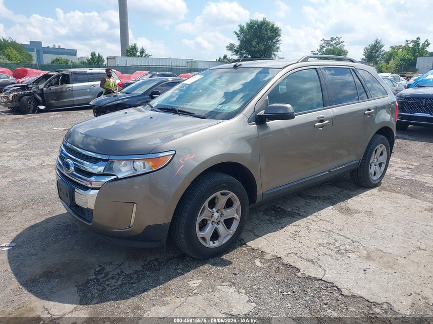 Vin: 2fmdk3jc0eba01429, lot: 46314456, ford edge sel 20142
