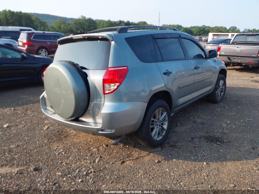 2008 TOYOTA RAV 4 SPORT UTILITY VEHICLE 2.4L I-4 DOHC, VVT, 166HP