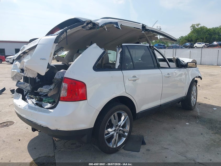 Vin: 2fmdk3jc0eba14732, lot: 46314462, ford edge sel 20144