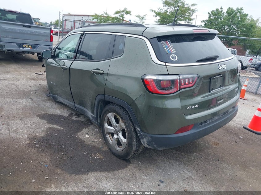 Vin: 3c4njdbb2ht657633, lot: 46314469, jeep new compass latitude 4x4 20173