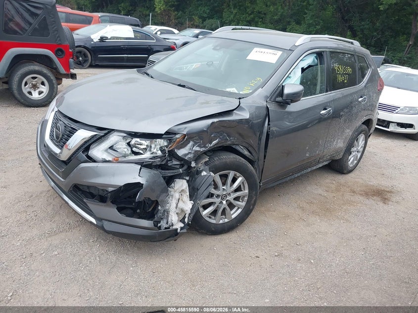 Vin: knmat2mv4kp558859, lot: 46314471, nissan rogue sv 20192