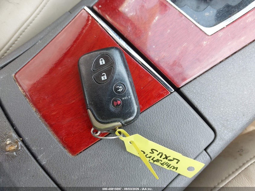 LEXUS ES 350 2009 VIN JTHBJ46G592300098