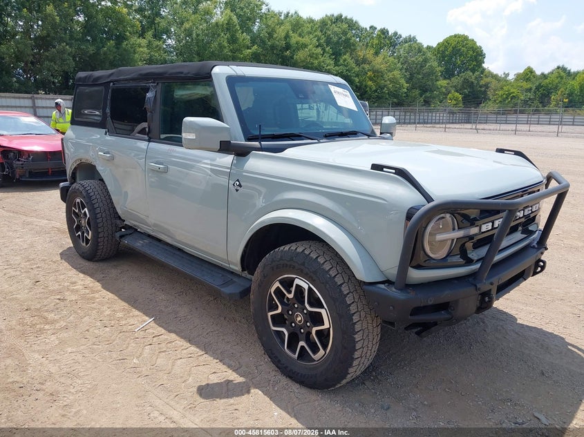 Vin: 1fmde5dh9nlb48908, lot: 46314484, ford bronco outer banks 2022 img_1