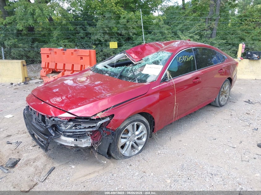 2018 Honda Accord, Біо/хімія, IAAI, VIN 1HGCV1F18JA044507 — фото 2