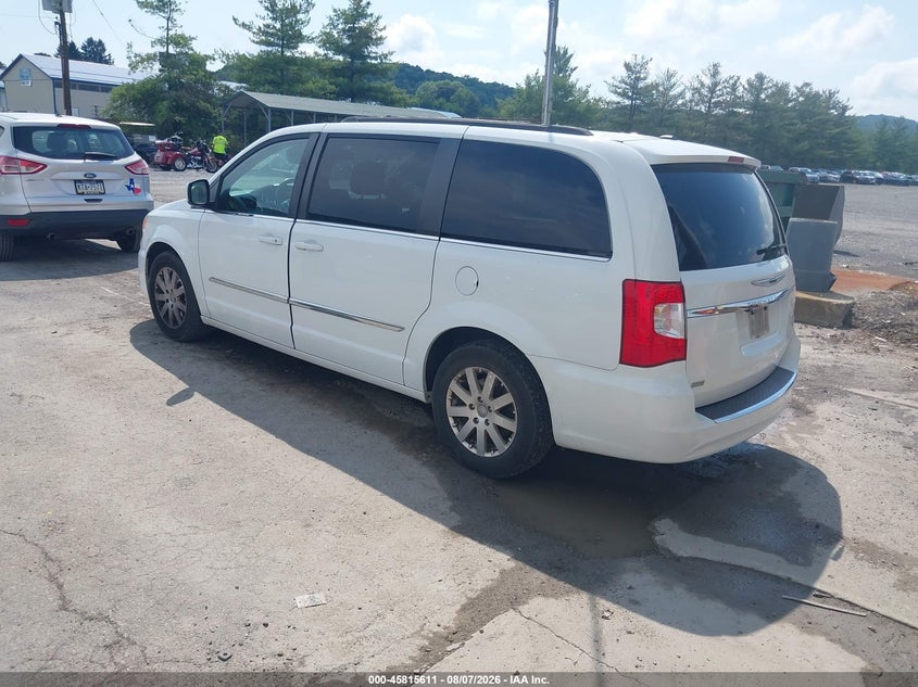 Vin: 2c4rc1bgxgr229834, lot: 46314492, chrysler town & country touring 20163
