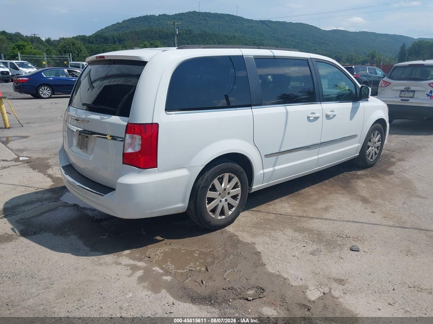 Vin: 2c4rc1bgxgr229834, lot: 46314492, chrysler town & country touring 20164