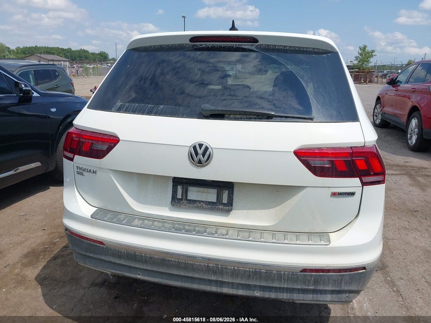 VOLKSWAGEN TIGUAN 2019 VIN 3VV4B7AX9KM064295
