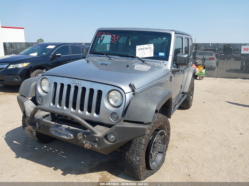 Vin: 1c4bjwdg5el208946, lot: 46314514, jeep wrangler unlimited sport 20142