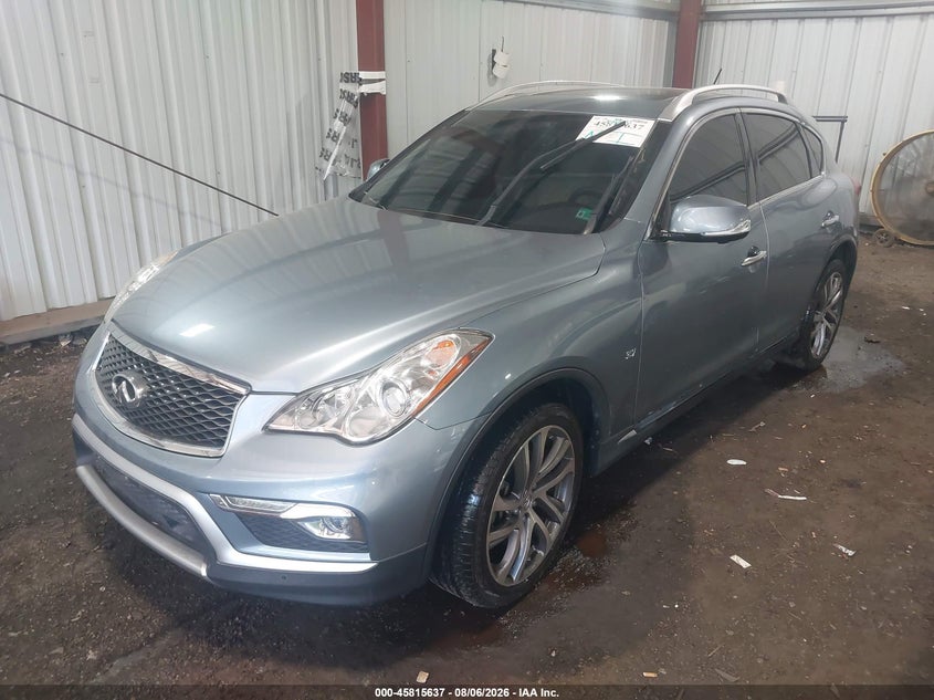 Vin: jn1bj0rr4hm410749, lot: 46314518, infiniti qx50 20172
